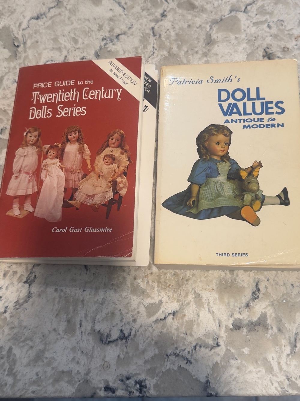's Doll Values Book - Cream and Blue Cover
